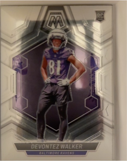 2024 Panini Mosaic #381 Devontez Walker — front