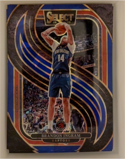 2024-25 Panini Select #162 Brandon Ingram Toronto Raptors — front