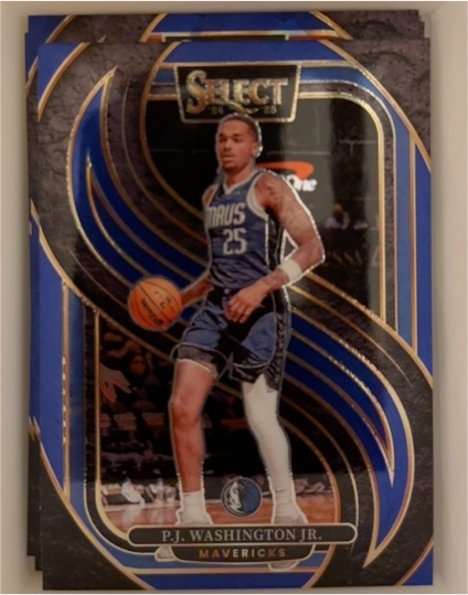 2024-25 Panini Select #154 P.J. Washington Jr. — front