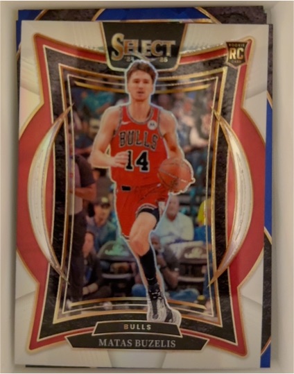 2024-25 Panini Select #70 Matas Buzelis — front