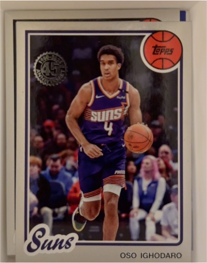 2025-26 Topps Basketball 45th Anniversary #80BK-14 Oso Ighodaro — front
