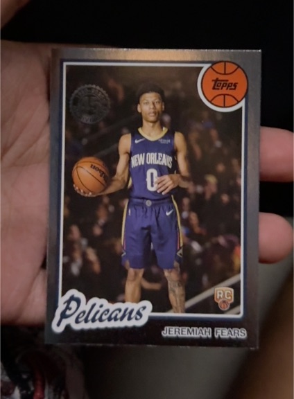 2025-26 Topps #80BK-98 Jeremiah Fears — front
