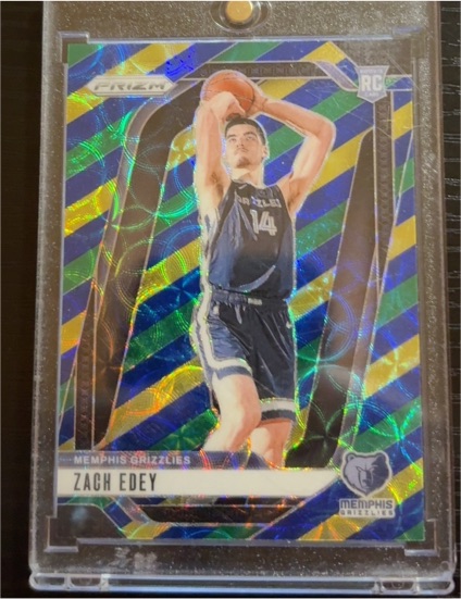 2024-25 Panini Prizm #249 Zach Edey — front