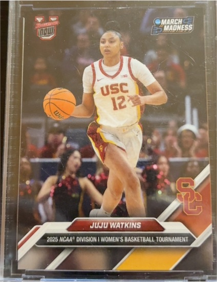 2025 Bowman U Now NCAA March Madness #1 Juju Watkins — front
