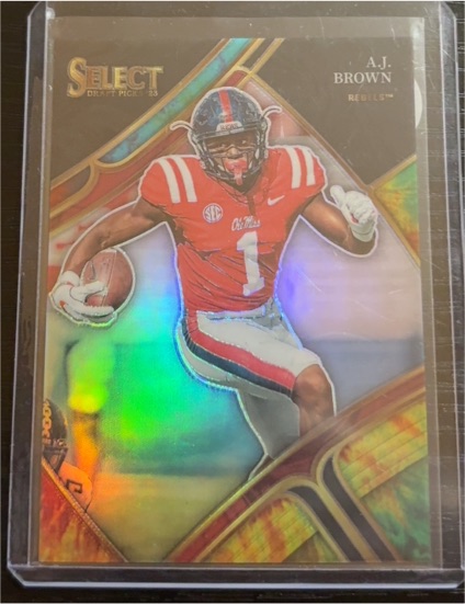 2023 Panini Select Draft Picks #157 A.J. Brown — front