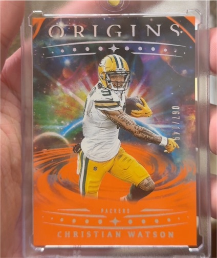 2025 Panini Origins #25 Christian Watson — front
