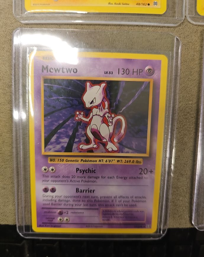 2016 Pokémon XY Evolutions #51 Mewtwo — front