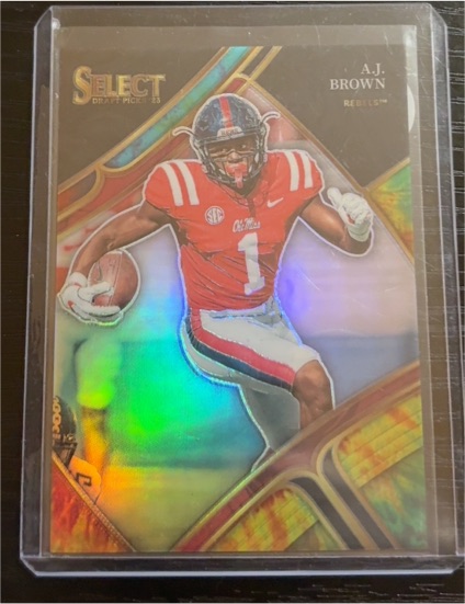 2023 Panini Select Draft Picks #157 A.J. Brown — front