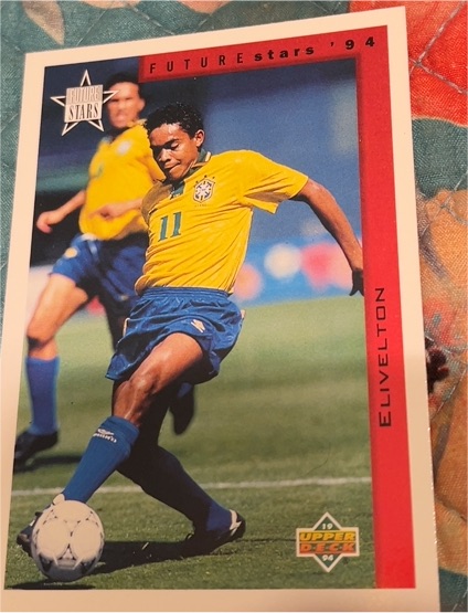 1994 Upper Deck World Cup Future Stars #281 Elivelton — front