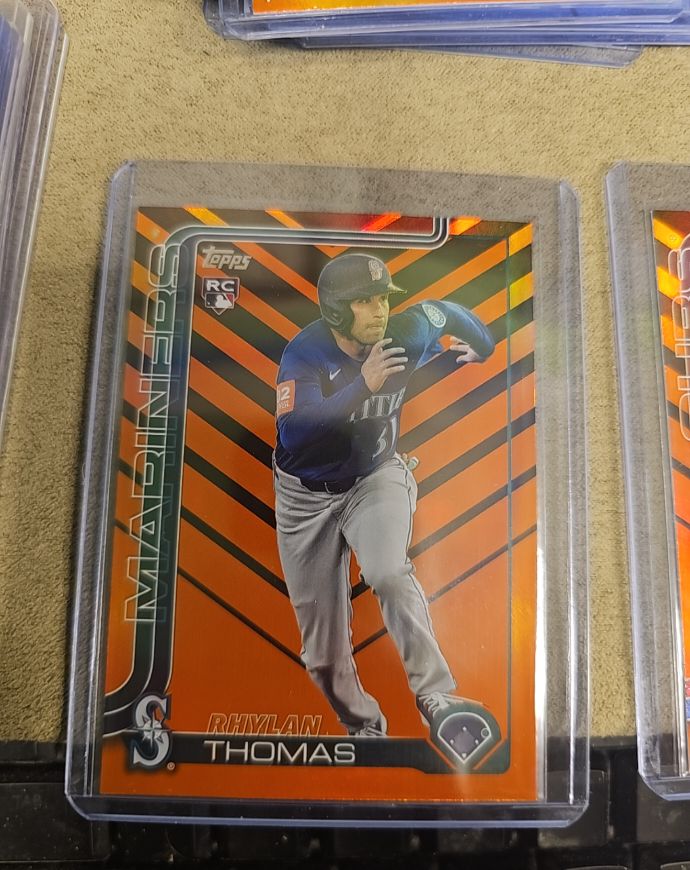 2023 Topps #RC Rhylan Thomas — front