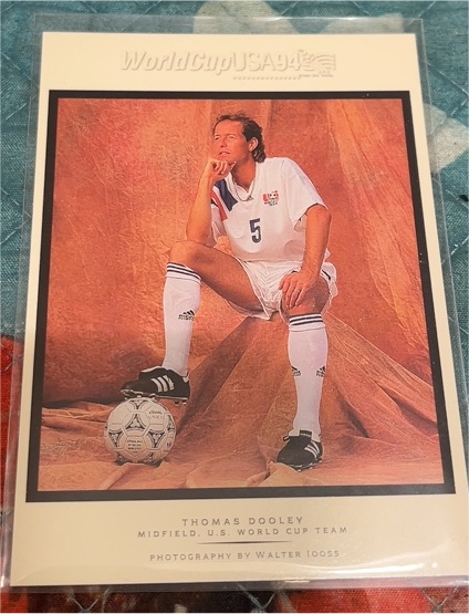 1994 Upper Deck World Cup #WI5 Thomas Dooley — front