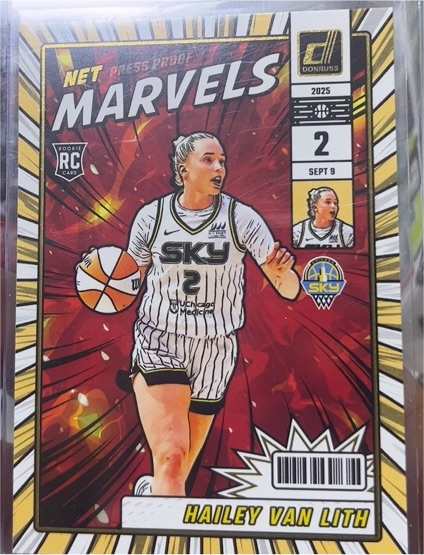2025 Panini Donruss WNBA #24 Hailey Van Lith — front