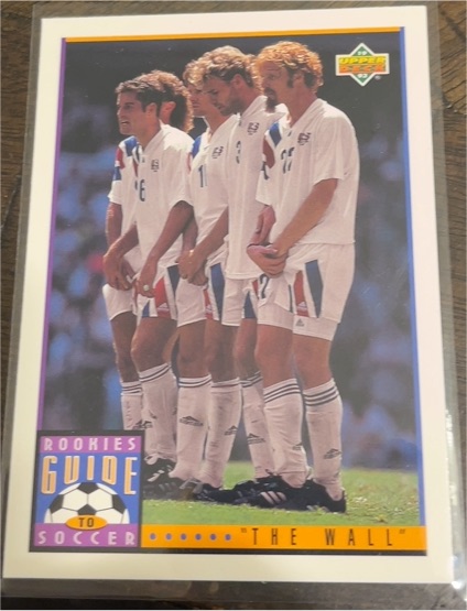 1993 Upper Deck World Cup #123 Alexi Lalas "The Wall" — front