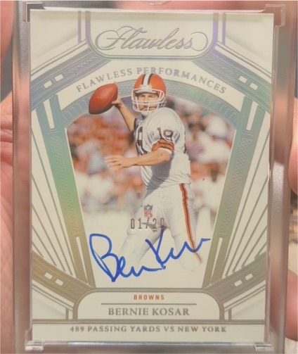 2024 Panini Flawless Performances #FP-BKR Bernie Kosar — front