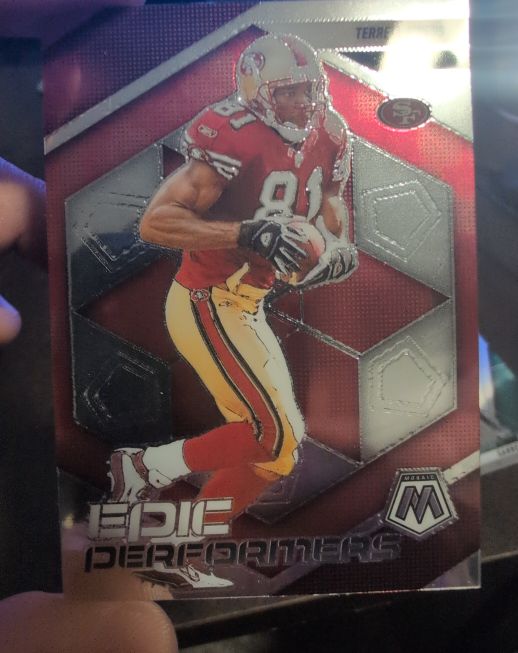 2025 Panini Mosaic #18 Terrell Owens Epic Performers — front