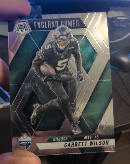2025 Panini Mosaic England Games Garrett Wilson — front