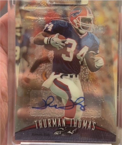 1998 Topps Finest #97 Thurman Thomas — front