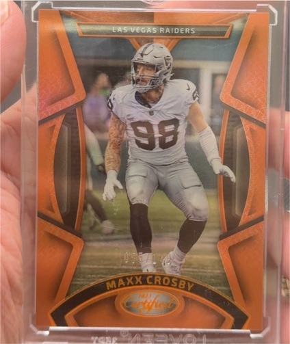 2023 Panini Certified #15 Maxx Crosby — front