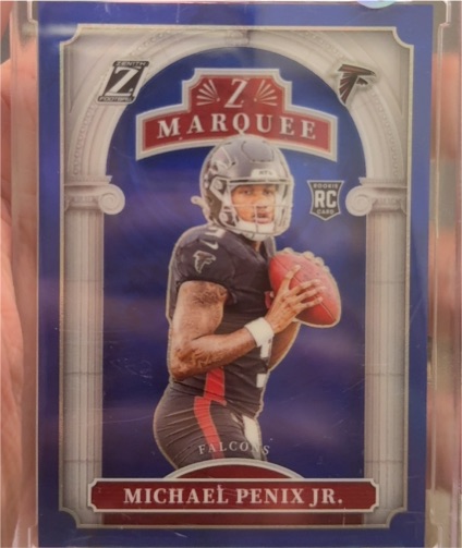 2024 Panini Zenith #9 Michael Penix Jr. Z Marquee — front