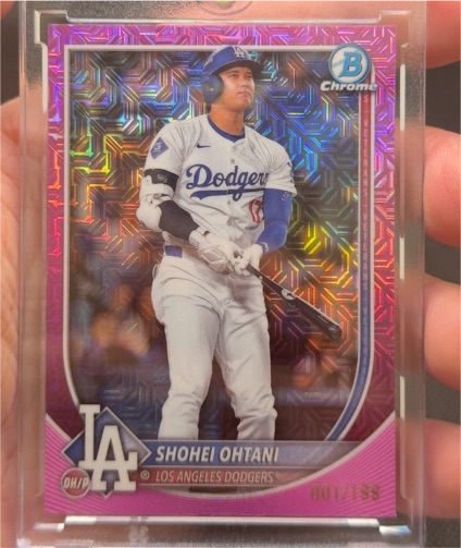 2025 Bowman Chrome #17 Shohei Ohtani — front
