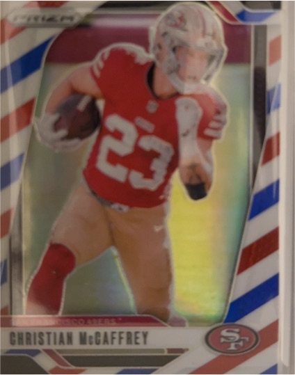 2024 Panini Prizm #250 Christian McCaffrey — front