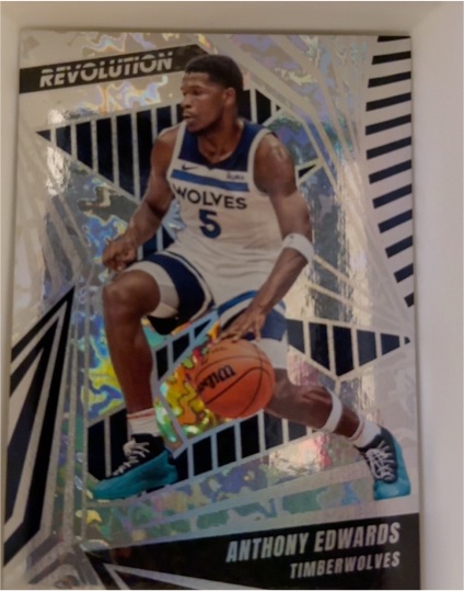 2023-24 Panini Revolution #43 Anthony Edwards — front