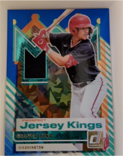 2025 Donruss Prospect Jersey Kings #PJK-SK Seaver King — front