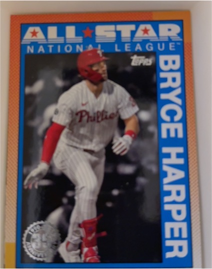 2025 Topps Series 2 #90AS-19 Bryce Harper 1990 Topps Baseball All-Stars — front