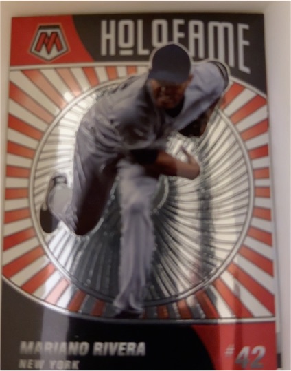 2022 Panini Mosaic #HF-7 Mariano Rivera — front