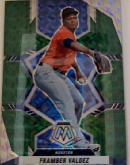 2022 Panini Mosaic #34 Framber Valdez — front