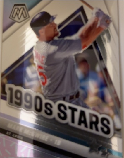 2022 Panini Mosaic #292 Mark McGwire 1990s Stars — front