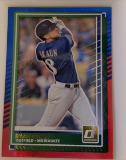 2025 Panini Donruss #59 Ryan Braun — front