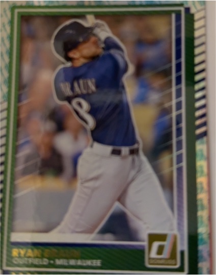 2025 Donruss #59 Ryan Braun — front