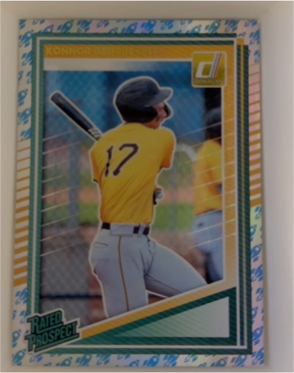 2025 Panini Donruss #123 Konnor Griffin — front