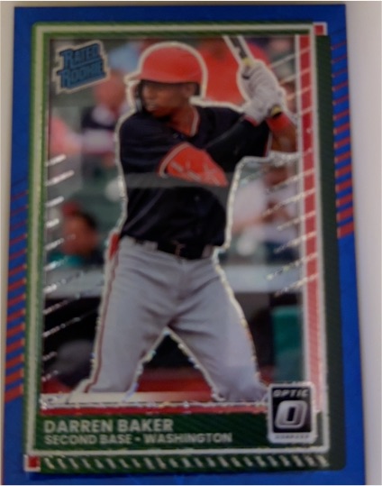2025 Panini Donruss Optic #43 Darren Baker — front