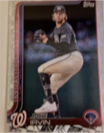 2025 Topps Series 1 #197 Jake Irvin — front