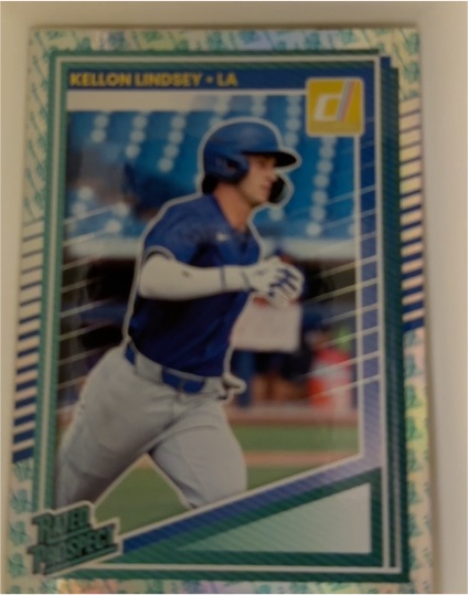2025 Donruss #191 Kellon Lindsey — front