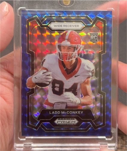2024 Panini Prizm Draft Picks #180 Ladd McConkey — front