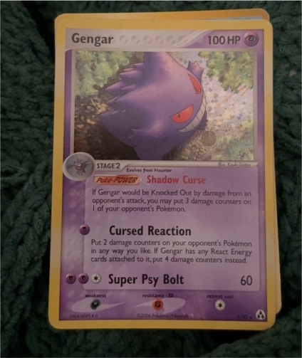 2006 Pokemon TCG Gengar 5/92 Legend Maker — front