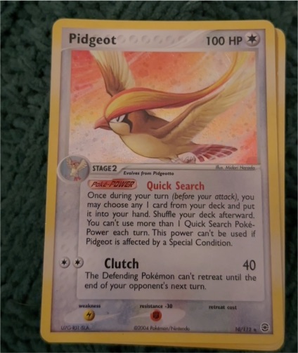 2004 Pokemon EX FireRed & LeafGreen #10 Pidgeot — front
