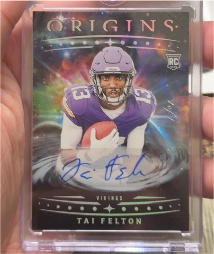 2025 Panini Origins #114 Tai Felton — front