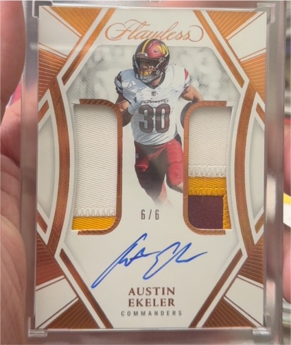 2024 Panini Flawless #6 Austin Ekeler — front