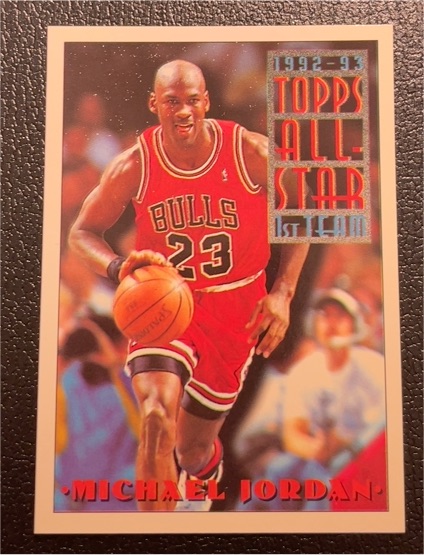 1993-94 Topps #101 Michael Jordan — front