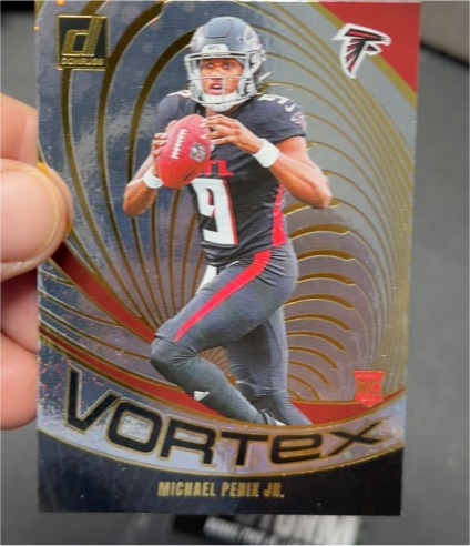 2024 Donruss Vortex #VOR-MPJ Michael Penix Jr. — front