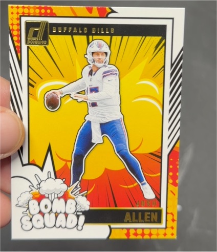 2024 Donruss Bomb Squad #2 Josh Allen — front