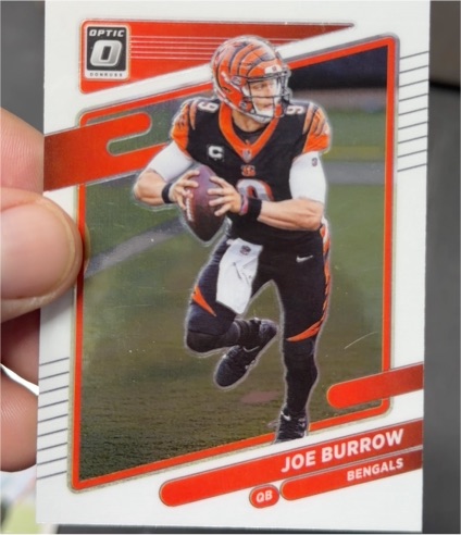 2021 Donruss Optic #134 Joe Burrow Cincinnati Bengals — front