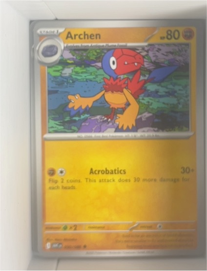 2025 Pokémon #050 Archen — front