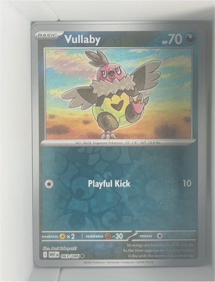 2025 Pokémon Scarlet & Violet #063 Vullaby — front