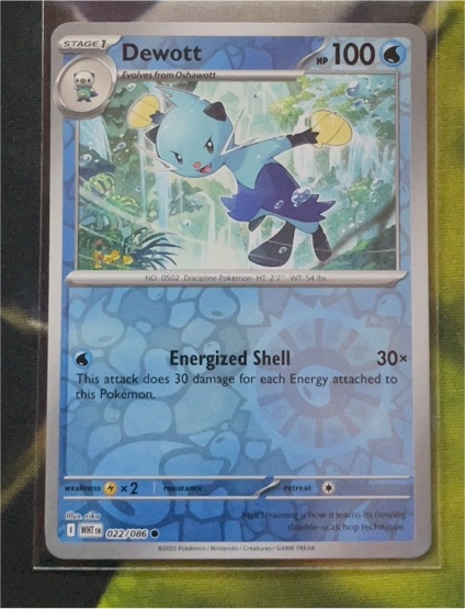 2021 Pokémon SV: White Flare #022 Dewott — front