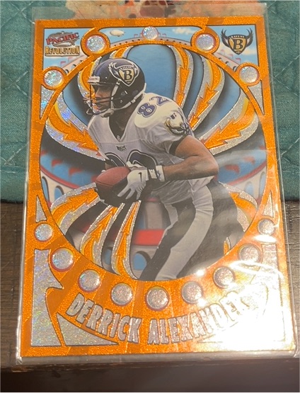 1997 Pacific Revolution #11 Derrick Alexander — front